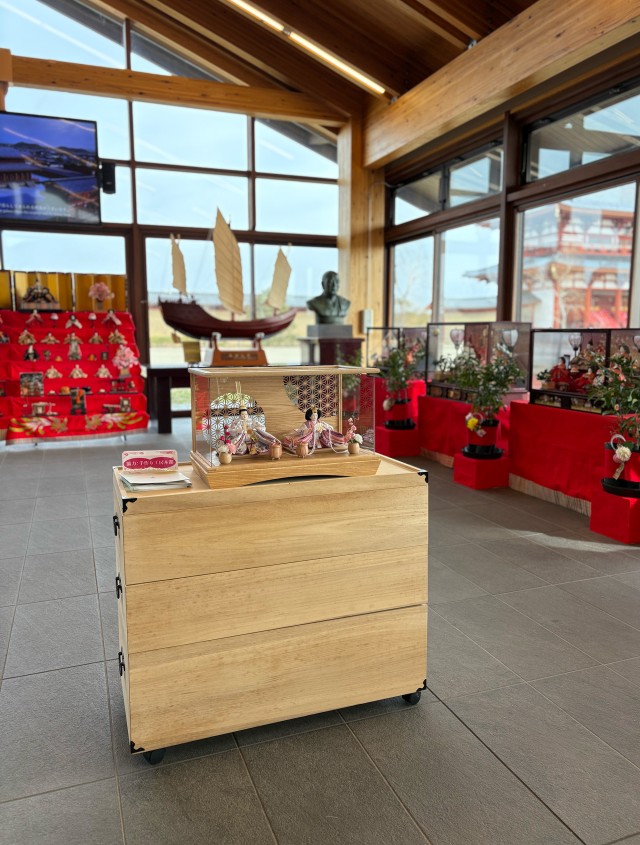 KOTOの雛人形が「平城京 ひいな節」に参加致しました