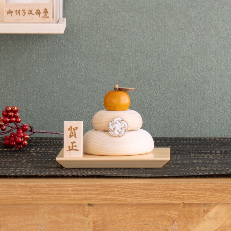 ことの木製鏡餅【販売開始】♪ | てづくり工房 木都