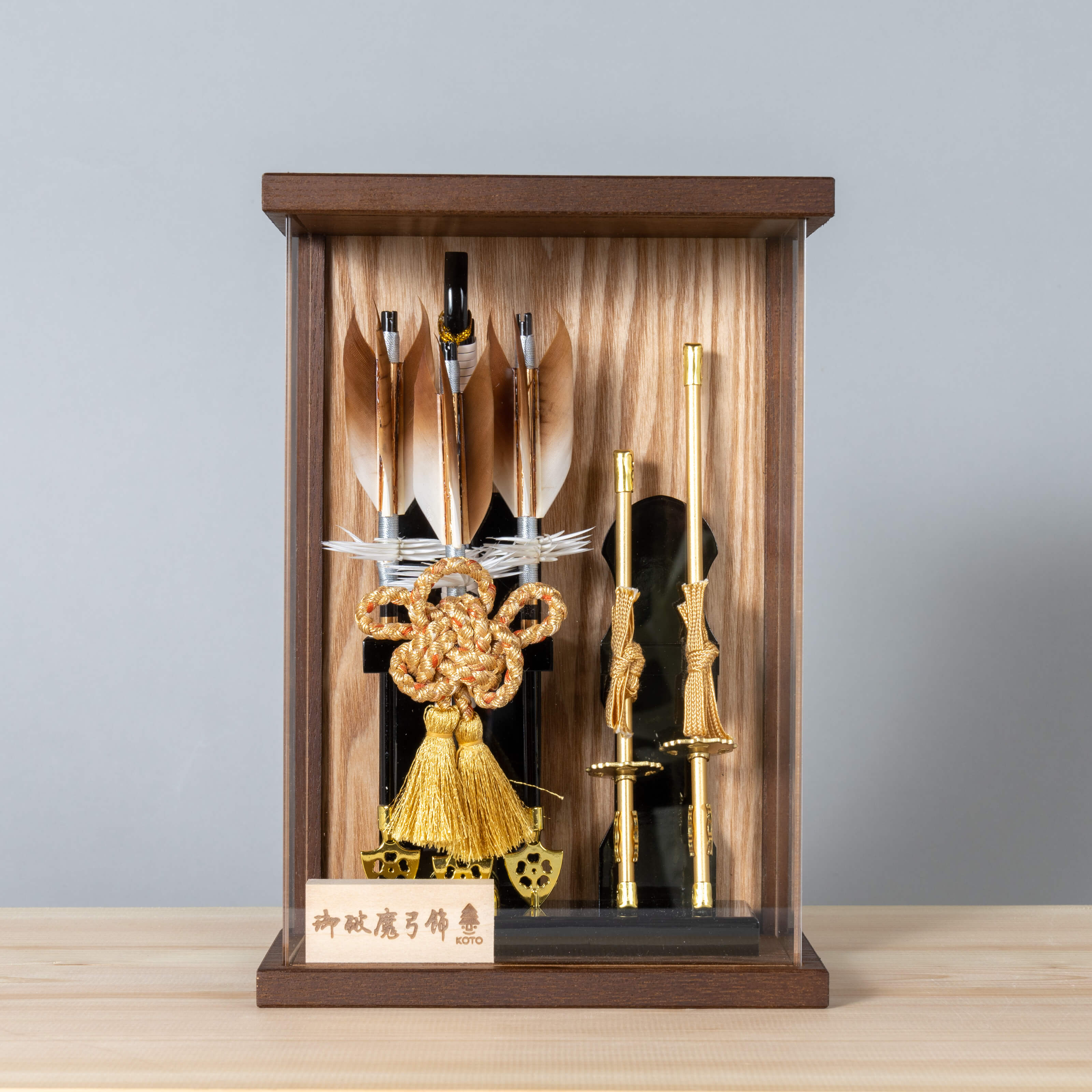 伝統的な日本の武具装飾品 破魔弓（魔除けなどのインテリアにもなります） 伝統的な日本の武具装飾品 破魔弓（魔除けなどのインテリアにも