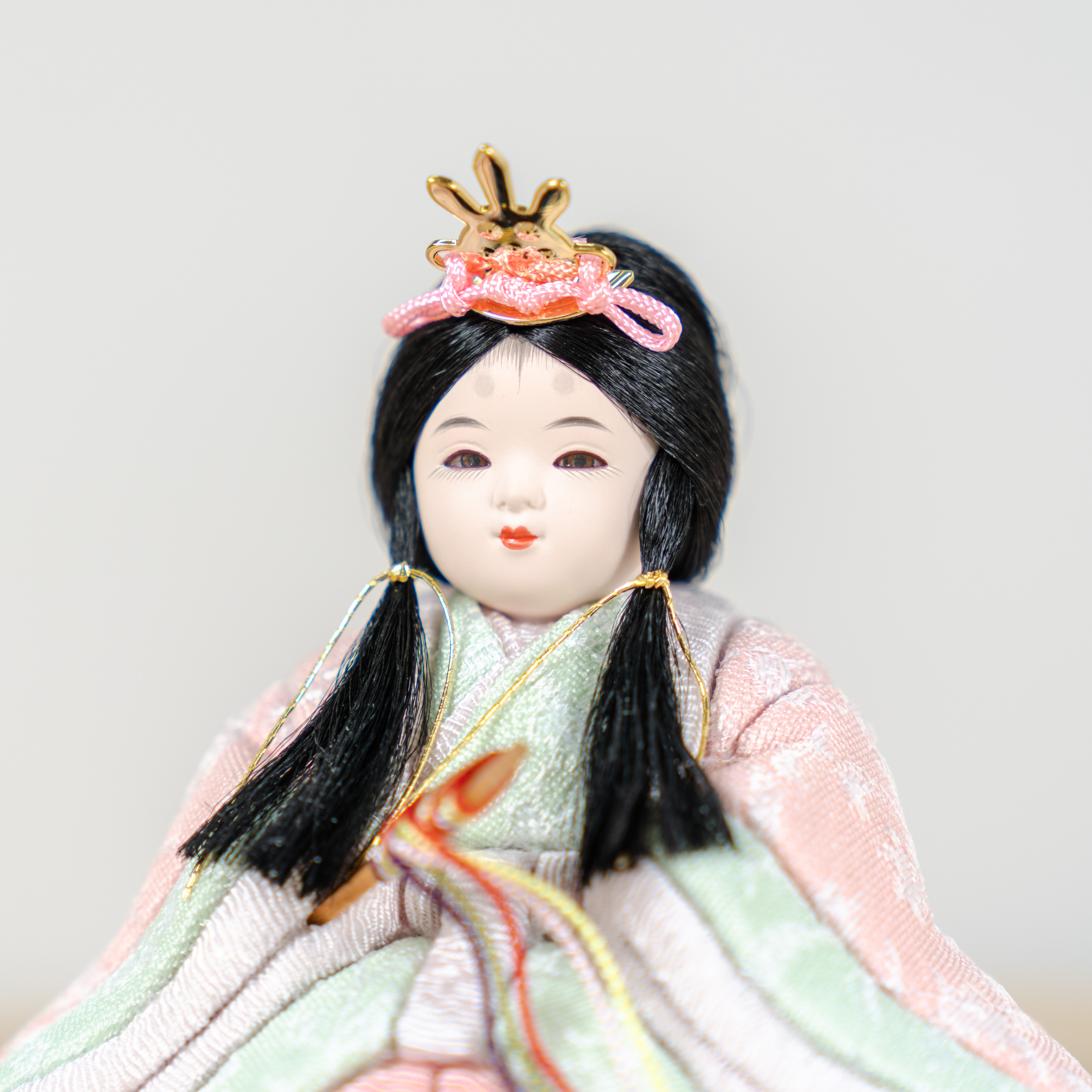 ミニ市松人形・桐塑胡粉仕上げ 【公式通販】