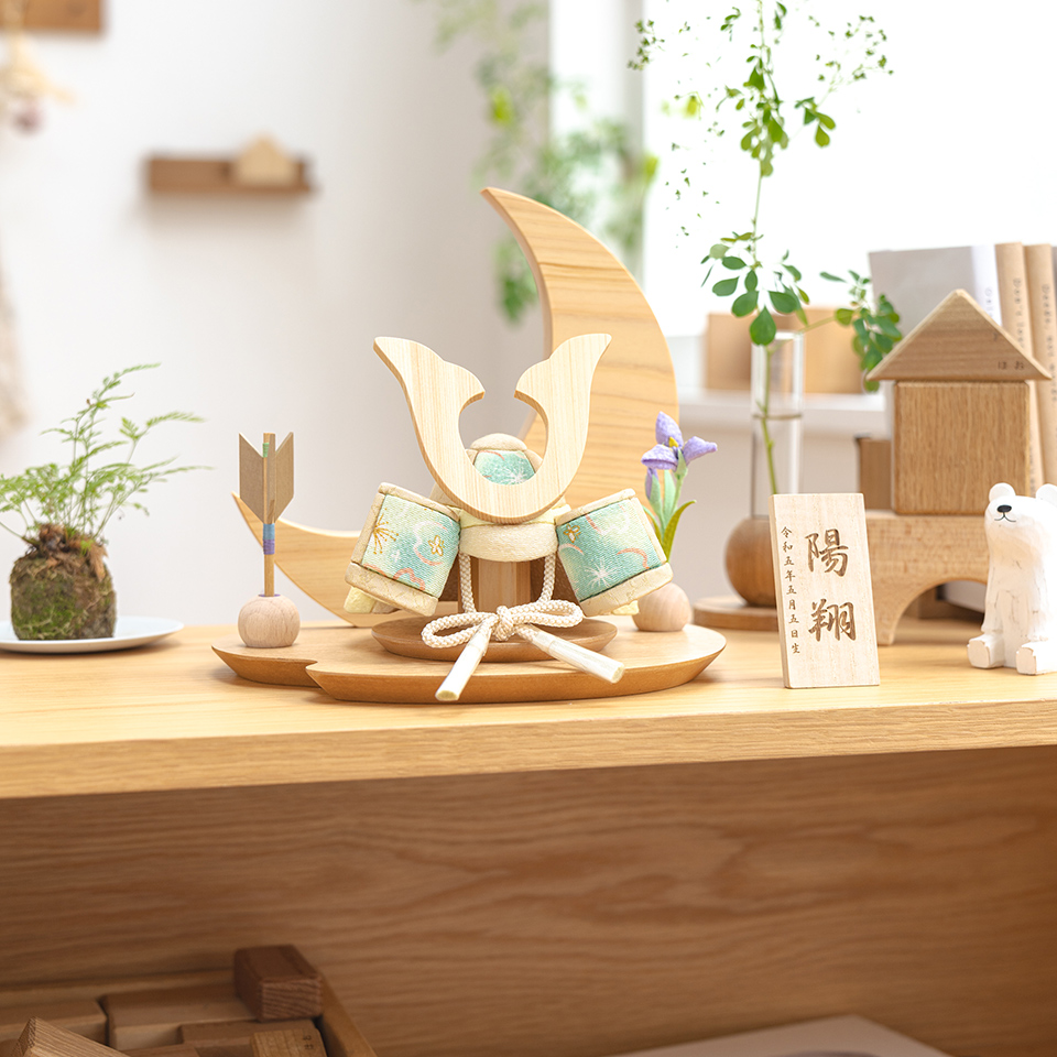 ことの木目込かぶと